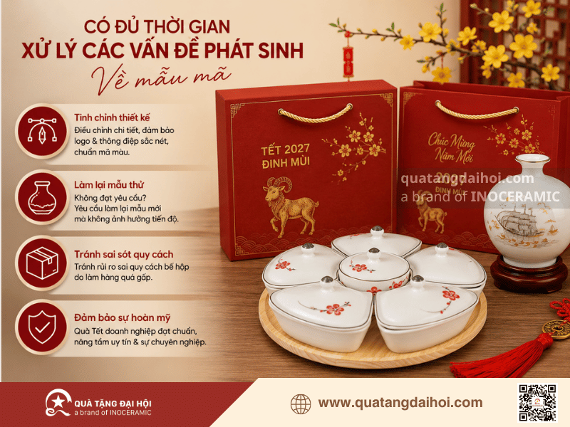 Đặt quà tết 2027 cho doanh nghiệp sớm đủ thời gian xử lý các vấn đề phát sinh - Quà Tặng Đại Hội Đặt quà tết 2027 cho doanh nghiệp sớm đủ thời gian xử lý các vấn đề phát sinh