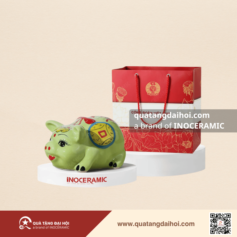 Heo đất Phú Quý mang lại tài lộc - Quà Tặng Đại Hội Heo đất Phú Quý mang lại tài lộc