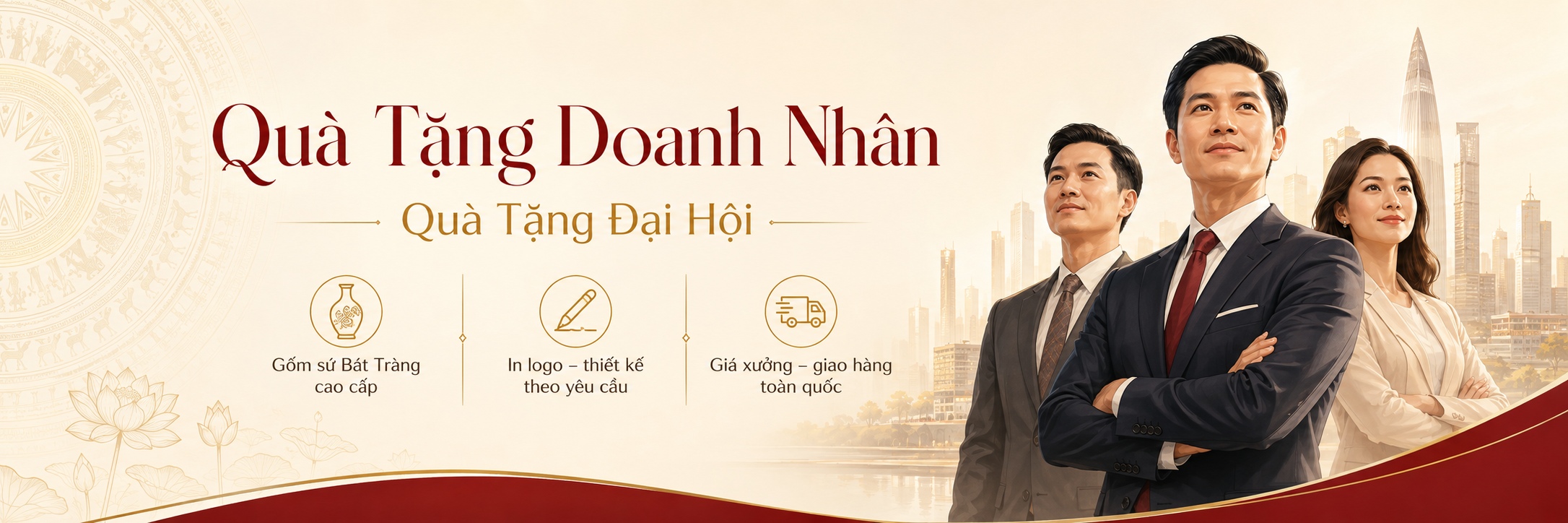 Quà Tặng Doanh Nhân - Quà tặng Đại Hội