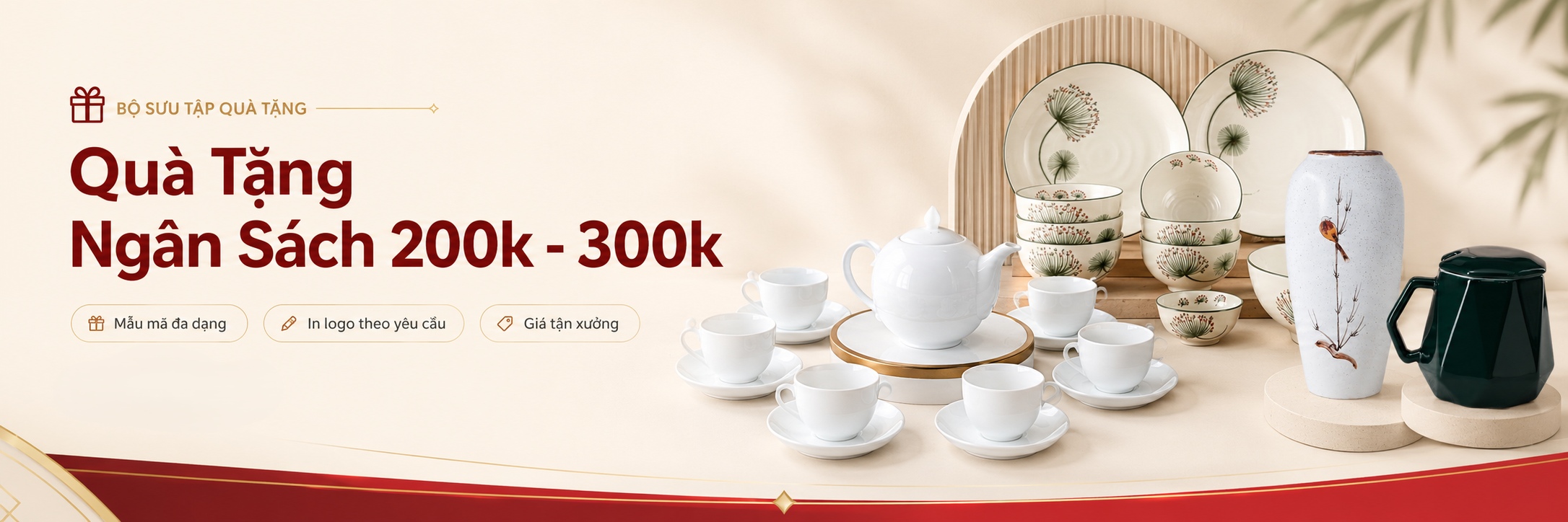 Quà Tặng Ngân sách 200k - 300k - Quà Tặng Đại hội cao cấp