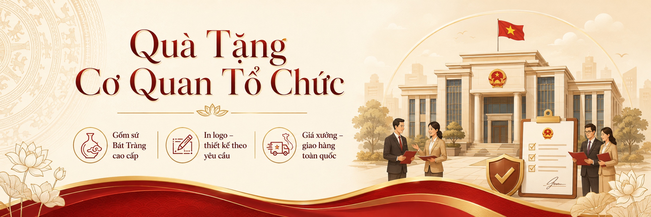 Quà tặng Cơ Quan Tổ Chức - Quà Tặng Đại Hội