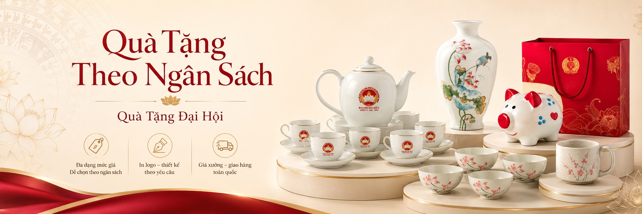Quà tặng Đại Hội theo ngân sách