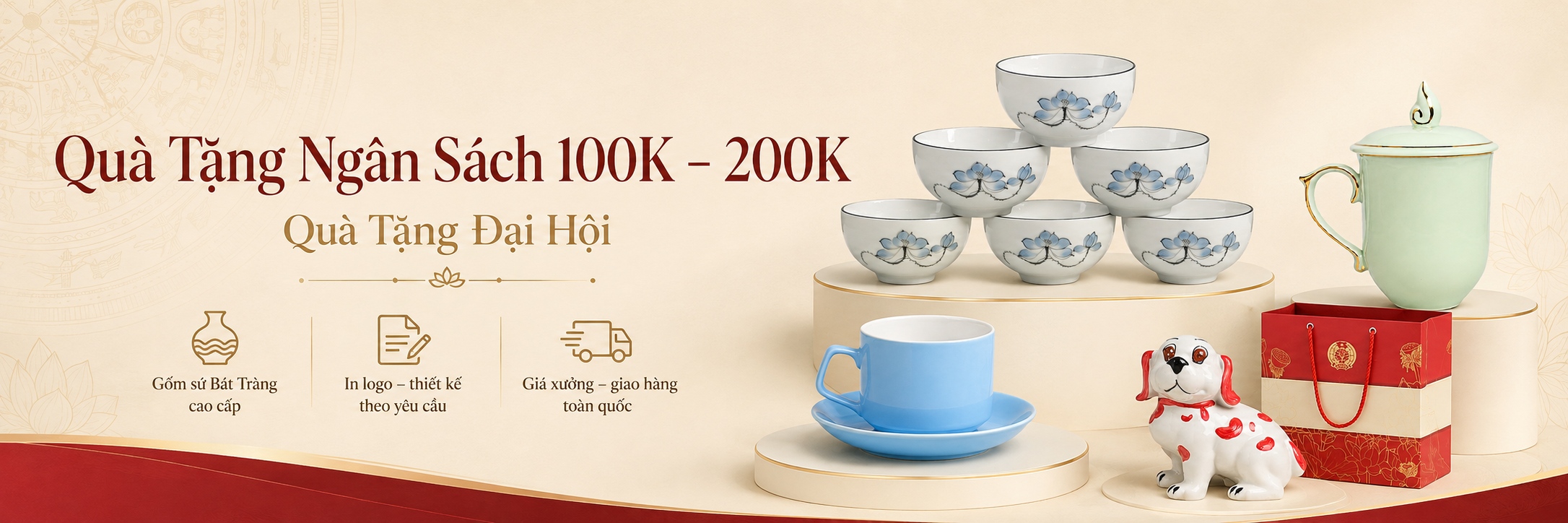 Quà tặng Đại hội ngân sách 100k - 200k