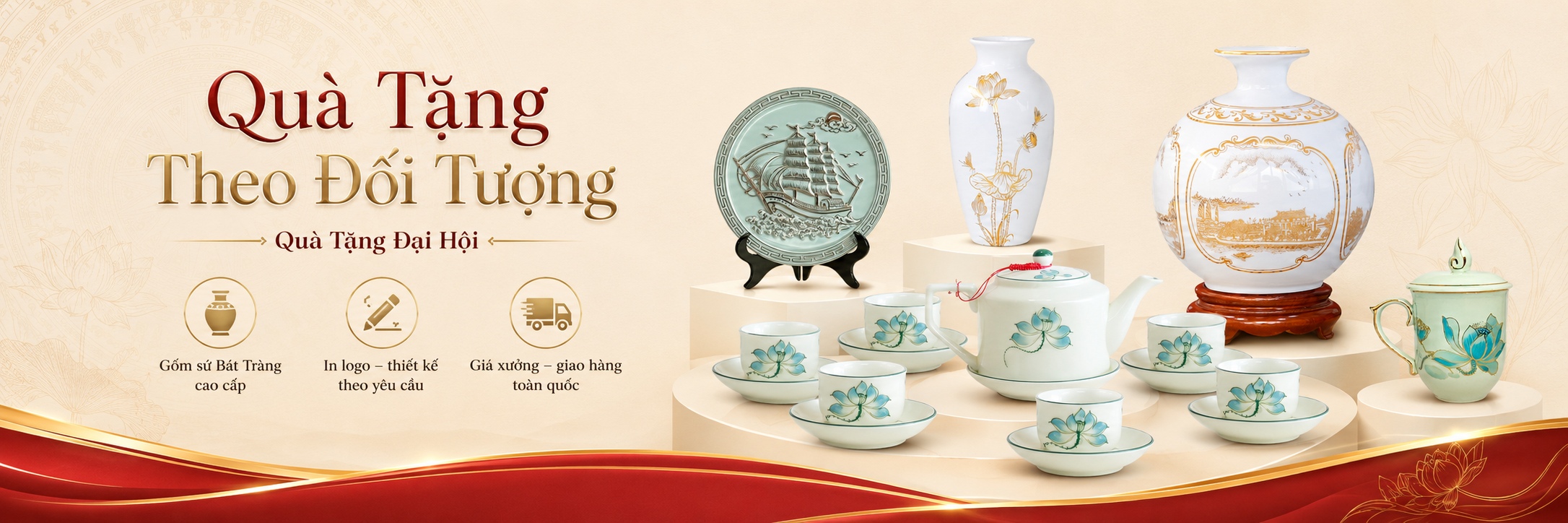 Quà tặng theo đối tượng - Quà tặng Đại Hội