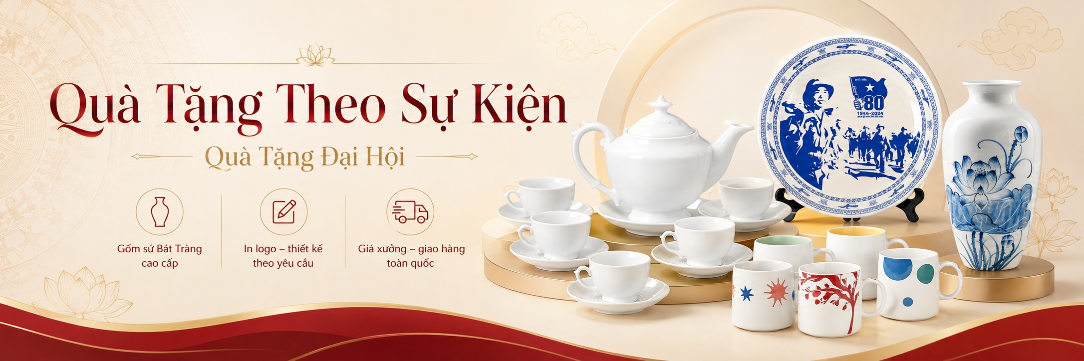 Quà tặng theo sự kiện - Quà tặng Đại Hội