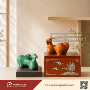 Tượng Kim Dương Phúc An Làm Quà Tặng Đối Tác