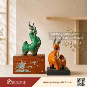 Tượng Sơn Dương Cát Khánh Quà Tết Đinh Mùi