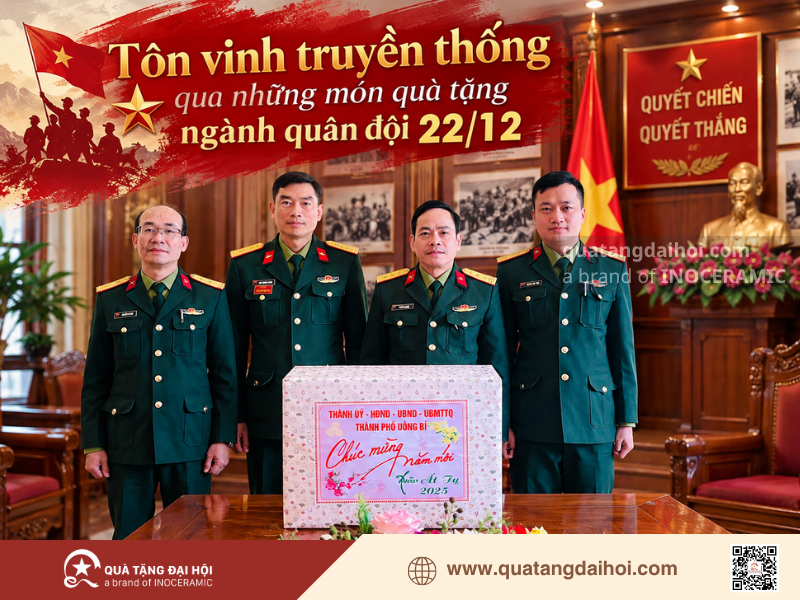 Cán bộ chiến sĩ nhận quà tặng ngành quân đội nhân ngày 2212 trong không khí trang trọng - Quà Tặng Đại Hội Cán bộ chiến sĩ nhận quà tặng ngành quân đội nhân ngày 2212 trong không khí trang trọng