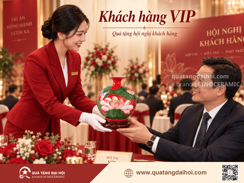 Quà tặng hội nghị khách hàng tặng khách hàng VIP tham gia chương trình - Quà Tặng Đại Hội Quà tặng hội nghị khách hàng tặng khách hàng VIP tham gia chương trình
