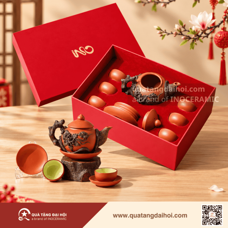 Bộ Quà Tặng Khai Xuân Đại Cát Tặng Đối Tác Bất Động Sản - Quà Tặng Đại Hội Bộ Quà Tặng Khai Xuân Đại Cát Tặng Đối Tác Bất Động Sản